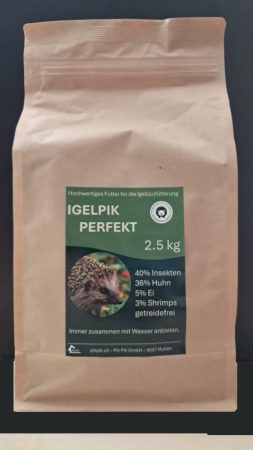 Preview: Igelfutter Igelpik Perfekt 40% Insekten - getreidefrei